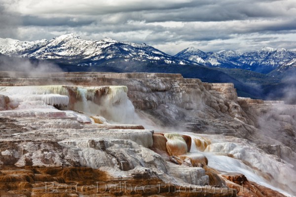 Mammoth hot springs, Yellowstone